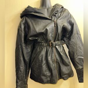 AKTA LÄDER genuine leather jacket